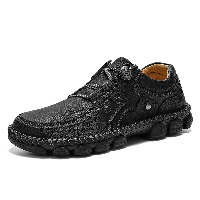 【🎁50% kedvezmény ma - ne hagyd ki】 Ergonomikus kialakítású ortopéd cipő - kiváló minőségű bőr + kézzel varrott 👞