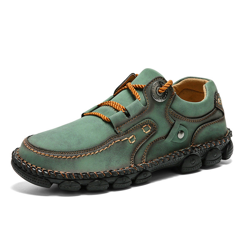 【🎁50% kedvezmény ma - ne hagyd ki】 Ergonomikus kialakítású ortopéd cipő - kiváló minőségű bőr + kézzel varrott 👞
