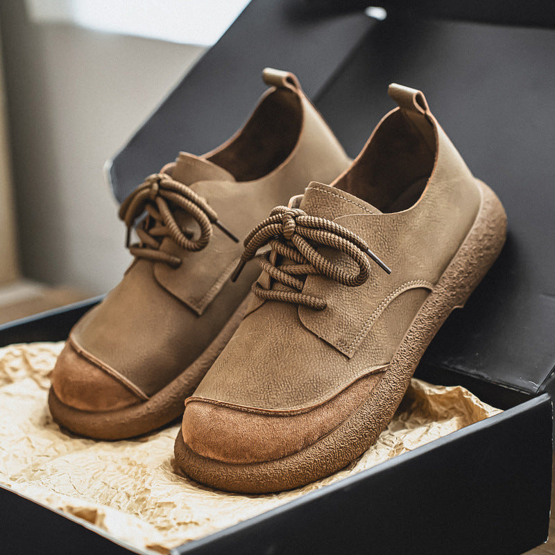 🔥Περιορισμένης διάρκειας έκπτωση 50%! 👞Χειροποίητες μπότες υψηλής ποιότητας. Άνετες, αντιολισθητικές και ανθεκτικές. Ο φαρδύς σχεδιασμός μειώνει την πίεση στο πόδι. Οικολογική πιστοποίηση.
