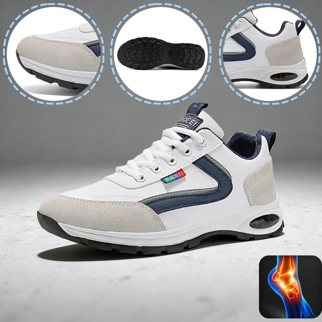 Dimarkent® 【⏰Μισή τιμή σήμερα👟】 Αυτά τα παπούτσια είναι ιδανικά για ολοήμερες δραστηριότητες | Σχεδιασμός στήριξης καμάρας | Ανακουφίζει αποτελεσματικά από την κόπωση | Ανακουφίζει από τον πόνο | Βελτιωμένη αδιάβροχη και αντιολισθητική απόδοση👞