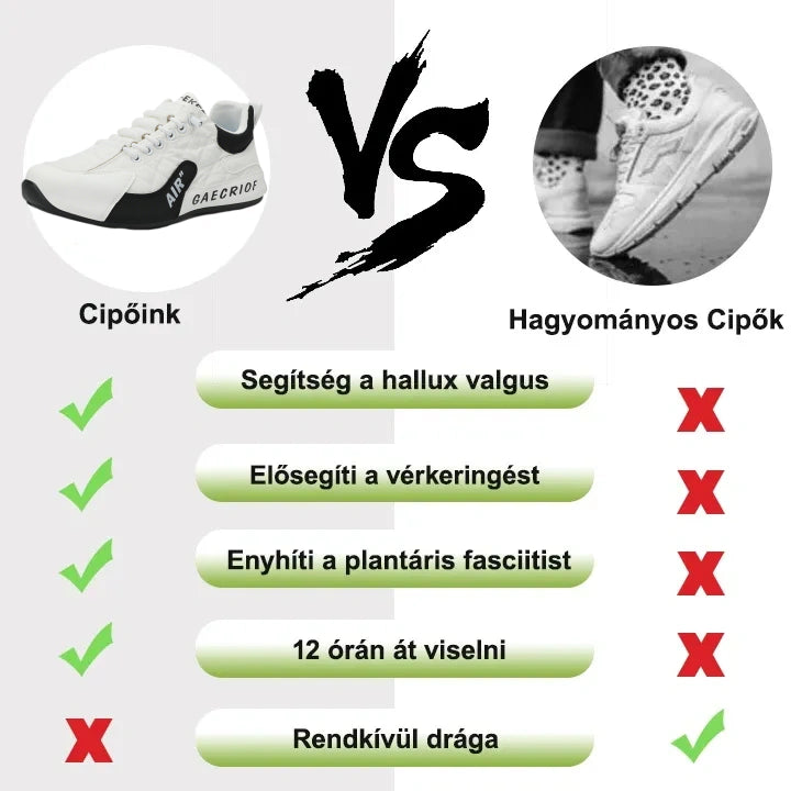Mai akciónk 50% kedvezménnyel, férfi kültéri korrekciós cipő