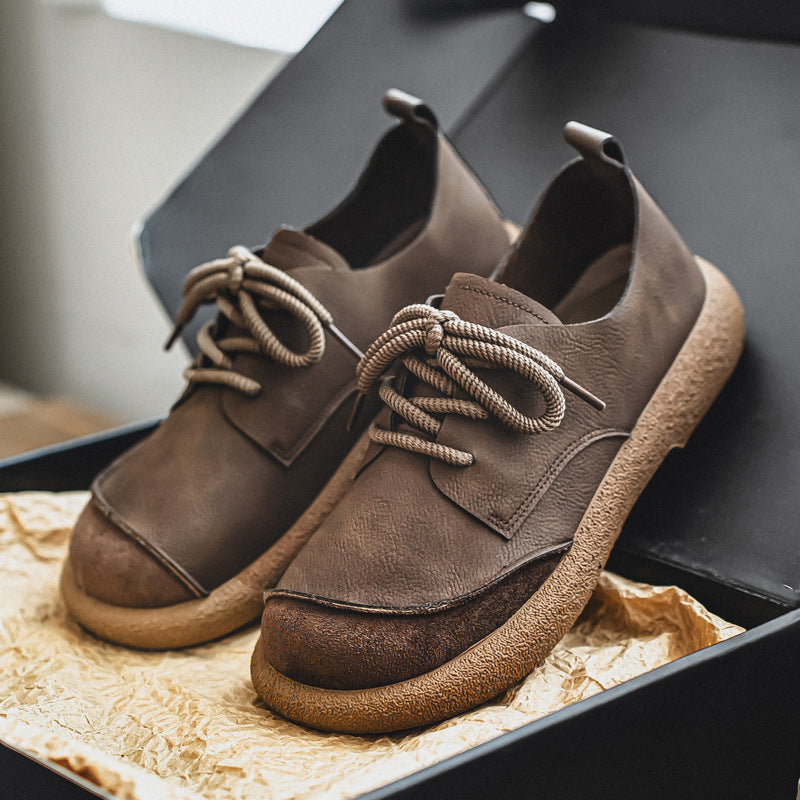 🔥Περιορισμένης διάρκειας έκπτωση 50%! 👞Χειροποίητες μπότες υψηλής ποιότητας. Άνετες, αντιολισθητικές και ανθεκτικές. Ο φαρδύς σχεδιασμός μειώνει την πίεση στο πόδι. Οικολογική πιστοποίηση.