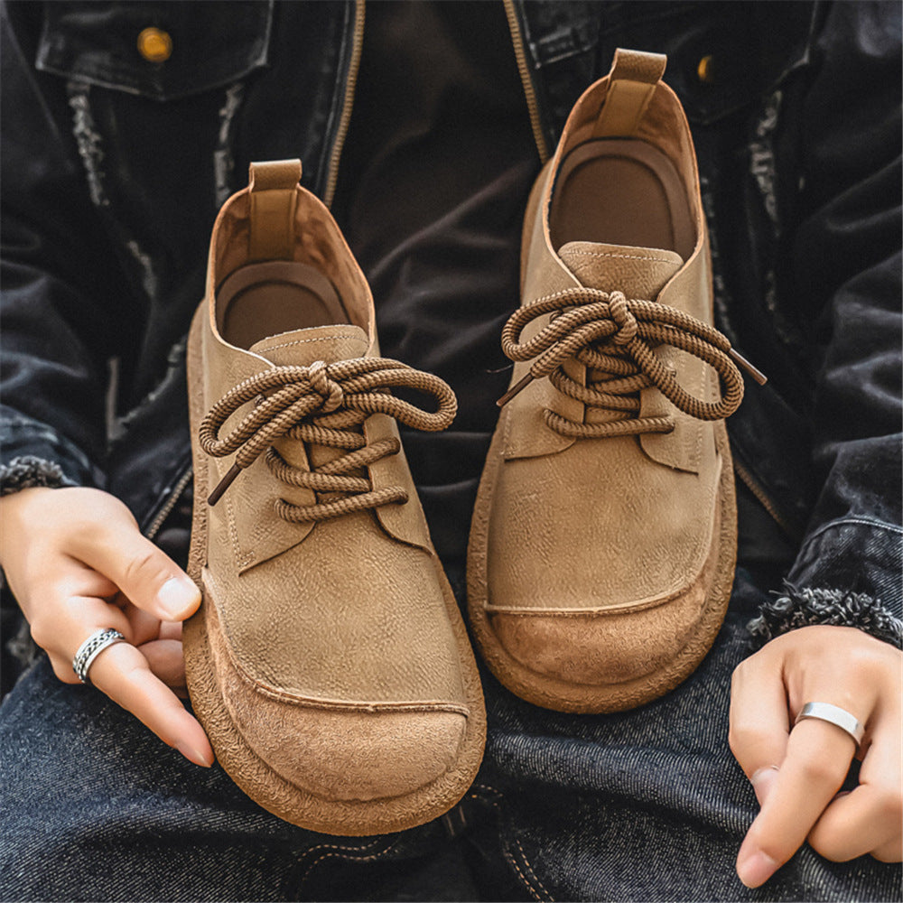 🔥Περιορισμένης διάρκειας έκπτωση 50%! 👞Χειροποίητες μπότες υψηλής ποιότητας. Άνετες, αντιολισθητικές και ανθεκτικές. Ο φαρδύς σχεδιασμός μειώνει την πίεση στο πόδι. Οικολογική πιστοποίηση.