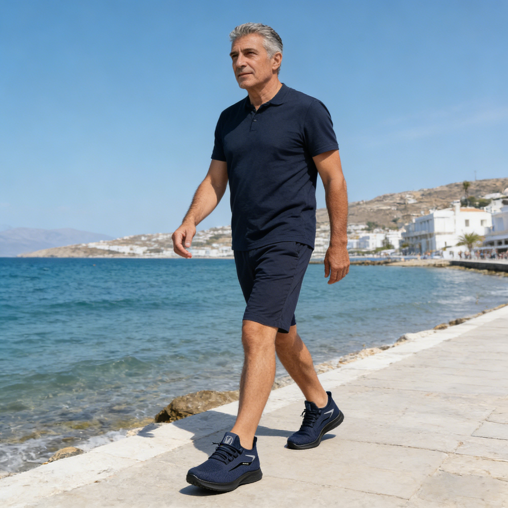 Dimarkent® 【⏰Μισή τιμή σήμερα👟】 Αυτά τα παπούτσια είναι ιδανικά για ολοήμερες δραστηριότητες | Σχεδιασμός στήριξης καμάρας | Ανακουφίζει αποτελεσματικά από την κόπωση | Ανακουφίζει από τον πόνο | Βελτιωμένη αδιάβροχη και αντιολισθητική απόδοση👞