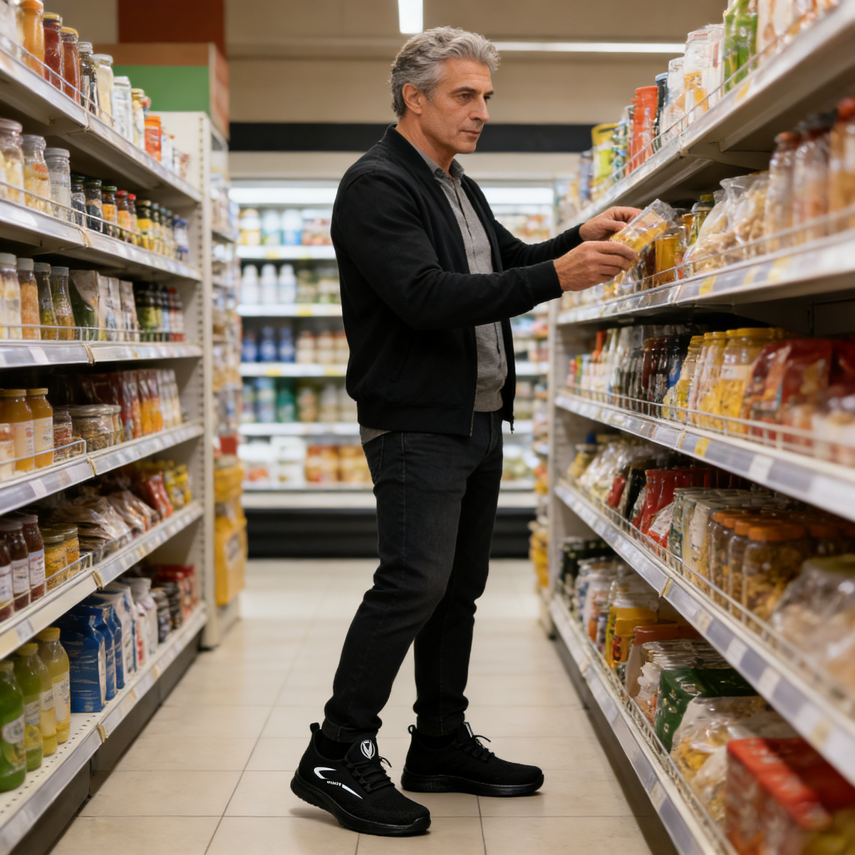 Dimarkent® 【⏰Μισή τιμή σήμερα👟】 Αυτά τα παπούτσια είναι ιδανικά για ολοήμερες δραστηριότητες | Σχεδιασμός στήριξης καμάρας | Ανακουφίζει αποτελεσματικά από την κόπωση | Ανακουφίζει από τον πόνο | Βελτιωμένη αδιάβροχη και αντιολισθητική απόδοση👞