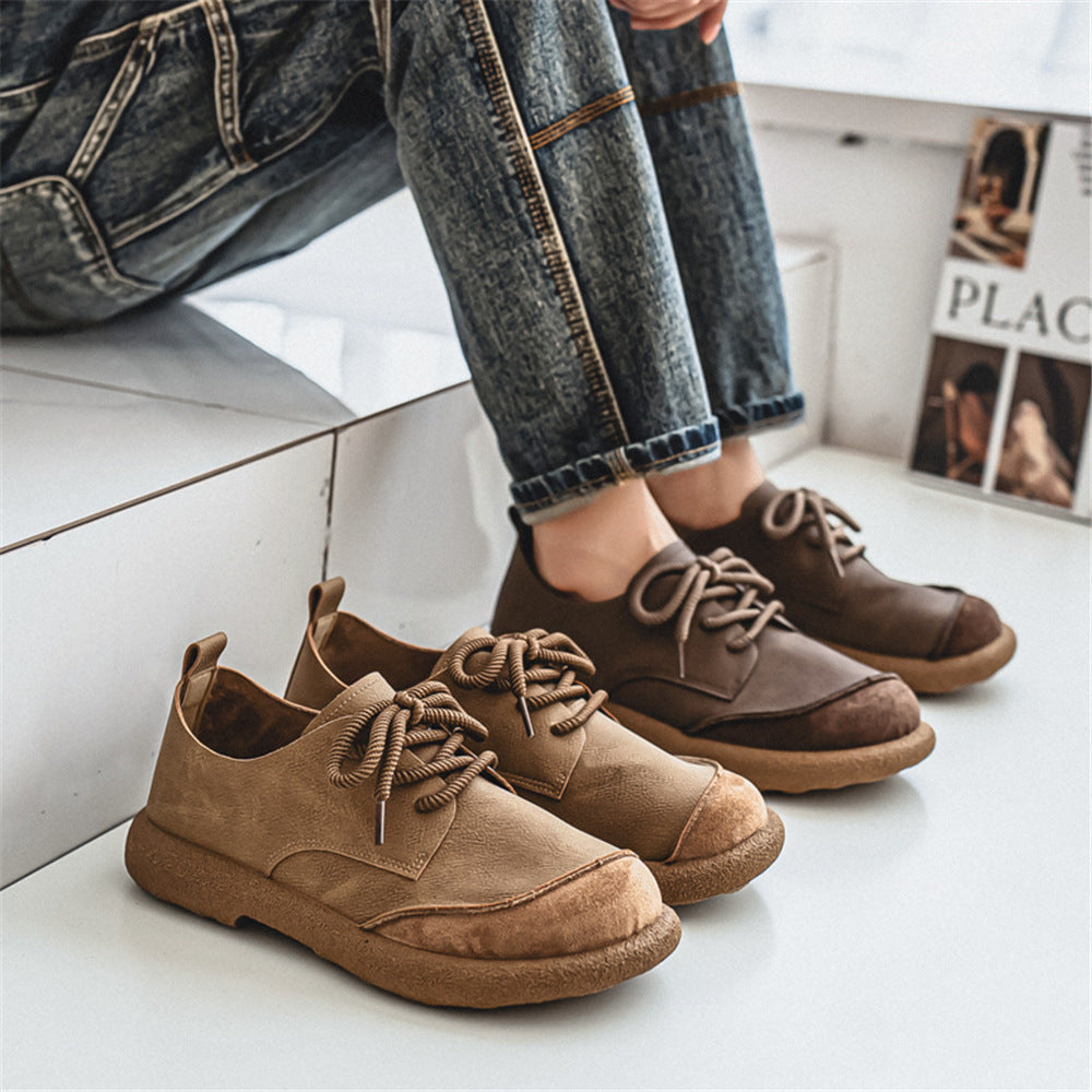 🔥Περιορισμένης διάρκειας έκπτωση 50%! 👞Χειροποίητες μπότες υψηλής ποιότητας. Άνετες, αντιολισθητικές και ανθεκτικές. Ο φαρδύς σχεδιασμός μειώνει την πίεση στο πόδι. Οικολογική πιστοποίηση.