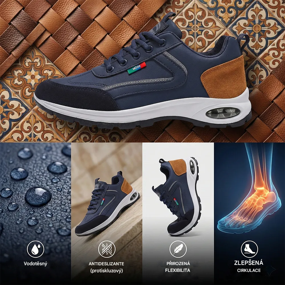 Dimarkent® 【⏰Μισή τιμή σήμερα👟】 Αυτά τα παπούτσια είναι ιδανικά για ολοήμερες δραστηριότητες | Σχεδιασμός στήριξης καμάρας | Ανακουφίζει αποτελεσματικά από την κόπωση | Ανακουφίζει από τον πόνο | Βελτιωμένη αδιάβροχη και αντιολισθητική απόδοση👞