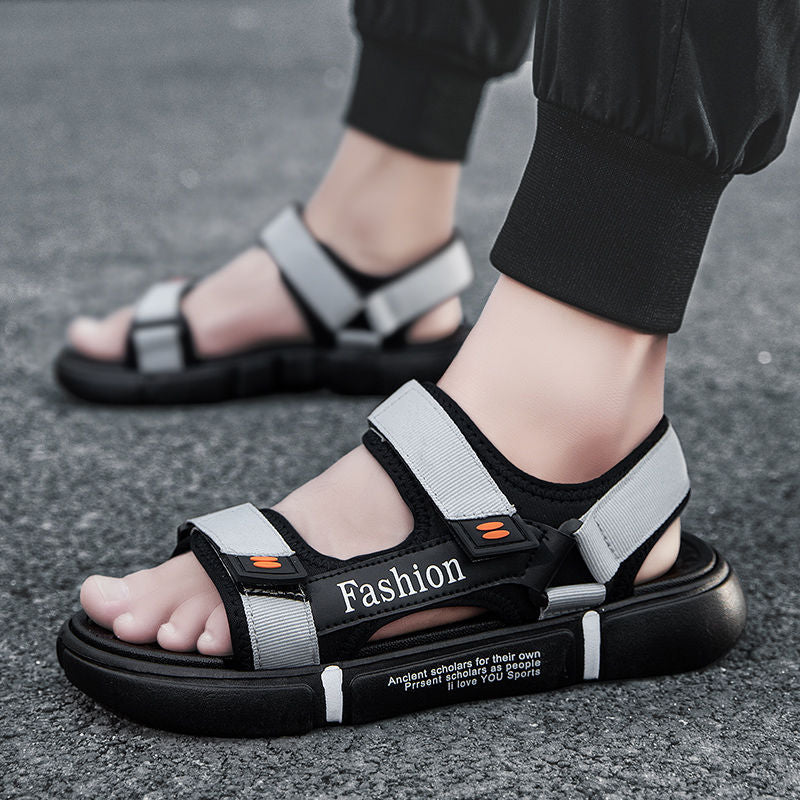 🔥Nový produkt v akcii za polovičnú cenu. Pánska ležérna letná outdoorová plážová obuv, priedušná a pohodlná.