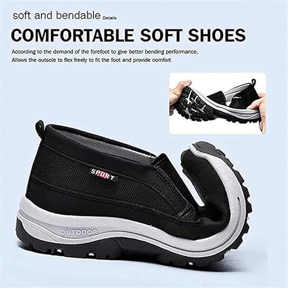 (¡60% de descuento hoy - no te lo pierdas!) ⏰ Zapatos casuales ortopédicos cómodos y ergonómicos ✅ Soporte de arco - Alivia el dolor de pies