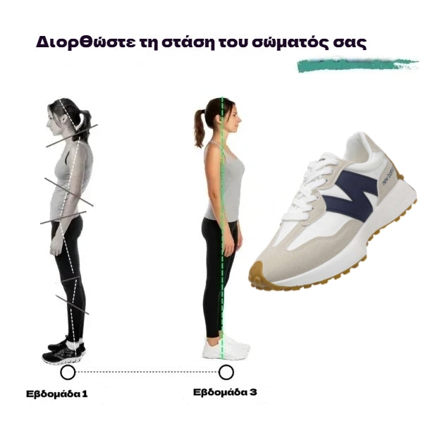 Dimarkent® 👟 | Αθλητικά Παπούτσια | Ο σχεδιασμός με φαρδιά δάχτυλα μειώνει την πίεση στα πέλματα των ποδιών