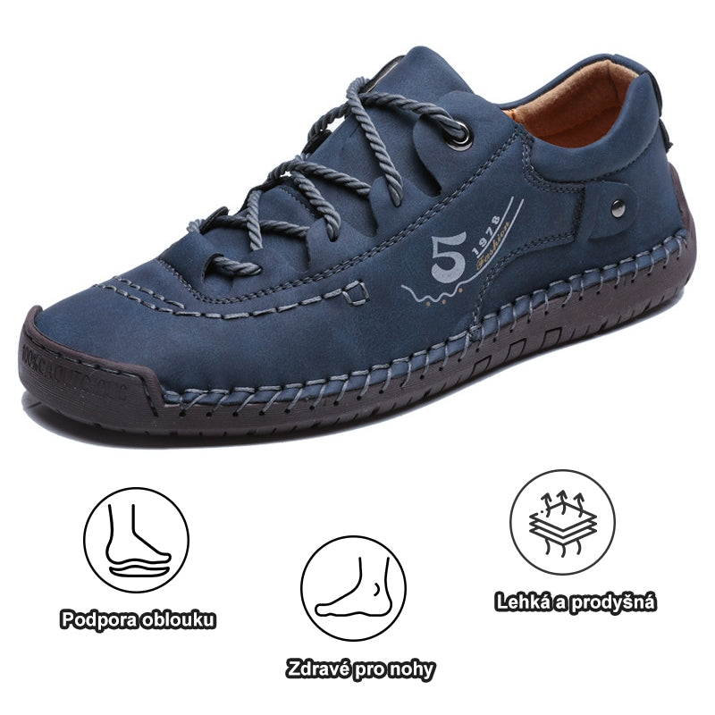 🛒Zľava za polovičnú cenu, do dneška. Ergonomická ortopedická obuv: vysoko kvalitná koža + ručne šitá