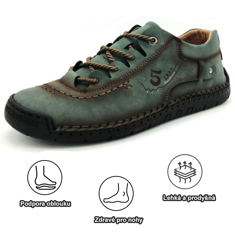 🛒Zľava za polovičnú cenu, do dneška. Ergonomická ortopedická obuv: vysoko kvalitná koža + ručne šitá