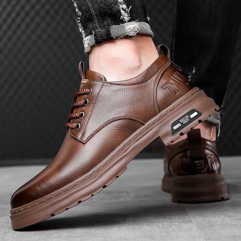 (🔥50% DESCONTO Hoje - Não Perca) Sapatos de Couro de Marca Italiana Macios e Confortáveis (Suporte de Arco - Facilita a Caminhada)