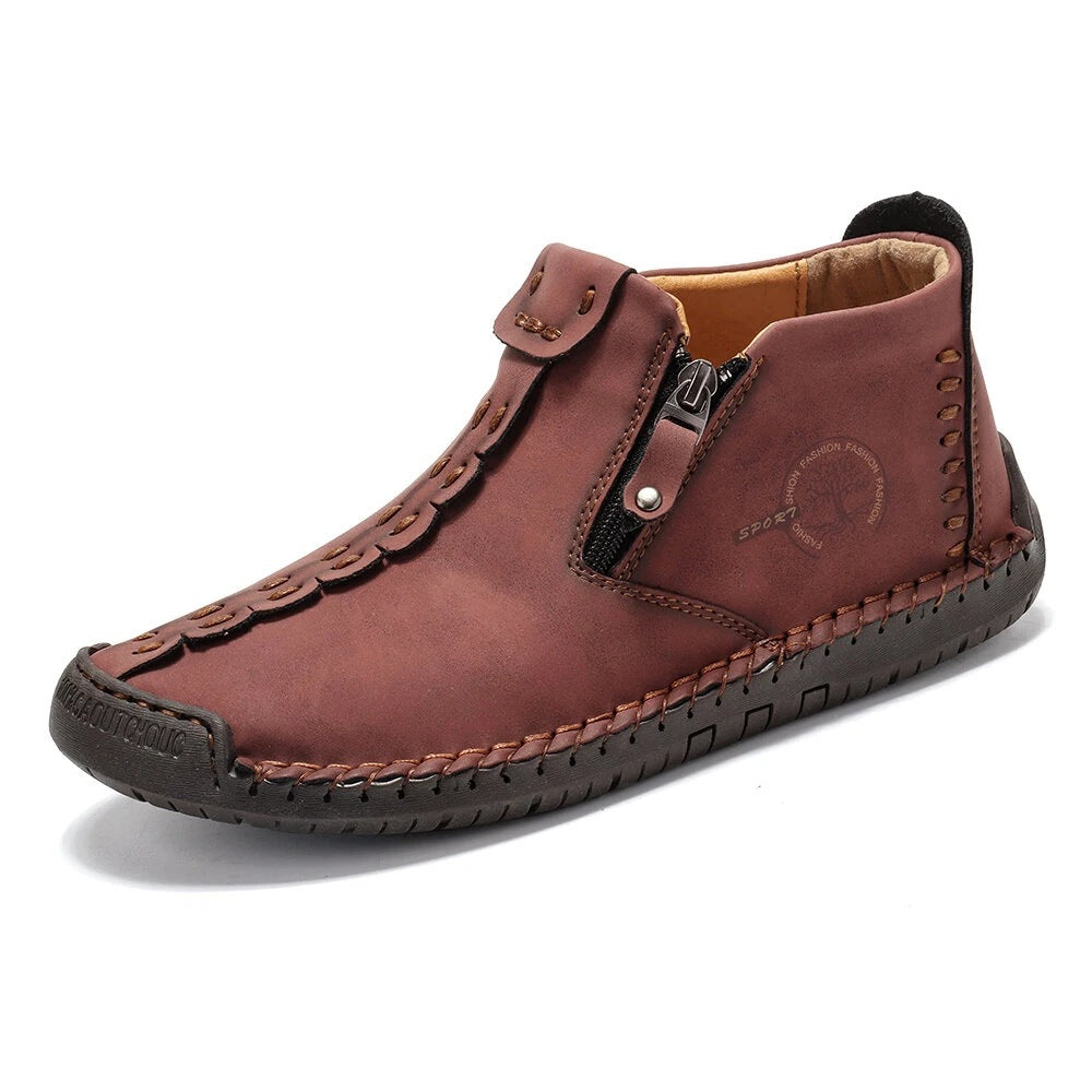 【🎁50% kedvezmény ma - ne hagyd ki】 Ergonomikus kialakítású ortopéd cipő - kiváló minőségű bőr + kézzel varrott 👞