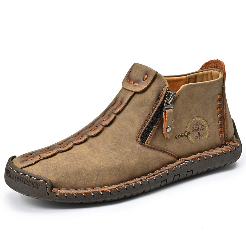 【🎁50% kedvezmény ma - ne hagyd ki】 Ergonomikus kialakítású ortopéd cipő - kiváló minőségű bőr + kézzel varrott 👞
