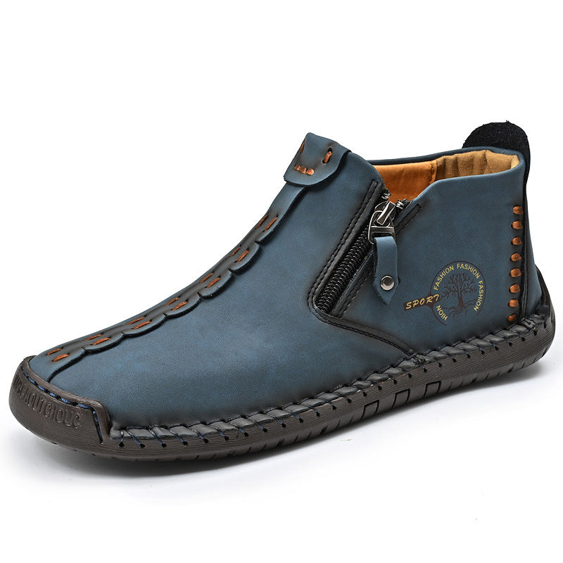 【🎁50% kedvezmény ma - ne hagyd ki】 Ergonomikus kialakítású ortopéd cipő - kiváló minőségű bőr + kézzel varrott 👞