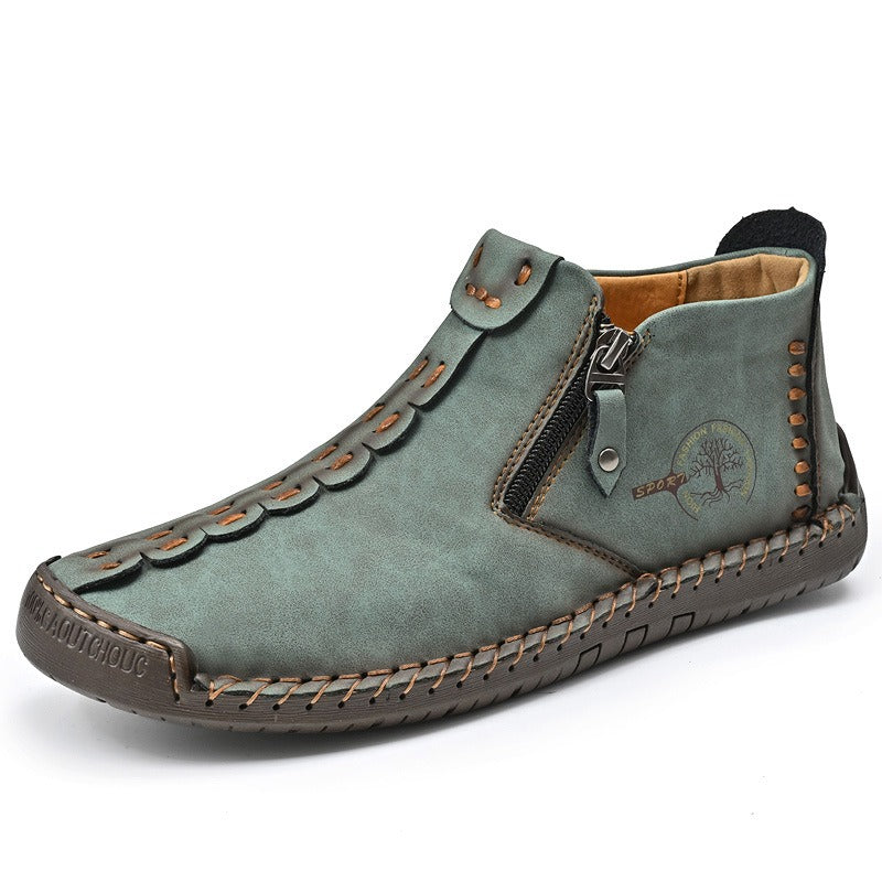 【🎁50% kedvezmény ma - ne hagyd ki】 Ergonomikus kialakítású ortopéd cipő - kiváló minőségű bőr + kézzel varrott 👞