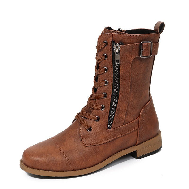[🔥Ma féláron - Ne hagyja ki] Ergonomikusan Kialakított Ortopéd Cipők - Kiváló Minőségű Bőr 👞 Kézzel Varrott Női Csizmák