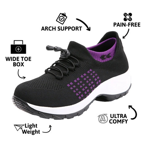 (60% de descuento hoy - ¡no te lo pierdas!) ⏰ Zapatos ortopédicos ergonómicos suaves y cómodos ✅ con soporte de arco para aliviar el dolor de pies