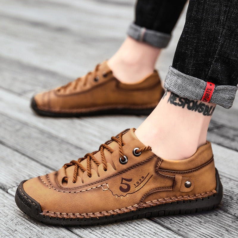🛒Zľava za polovičnú cenu, do dneška. Ergonomická ortopedická obuv: vysoko kvalitná koža + ručne šitá