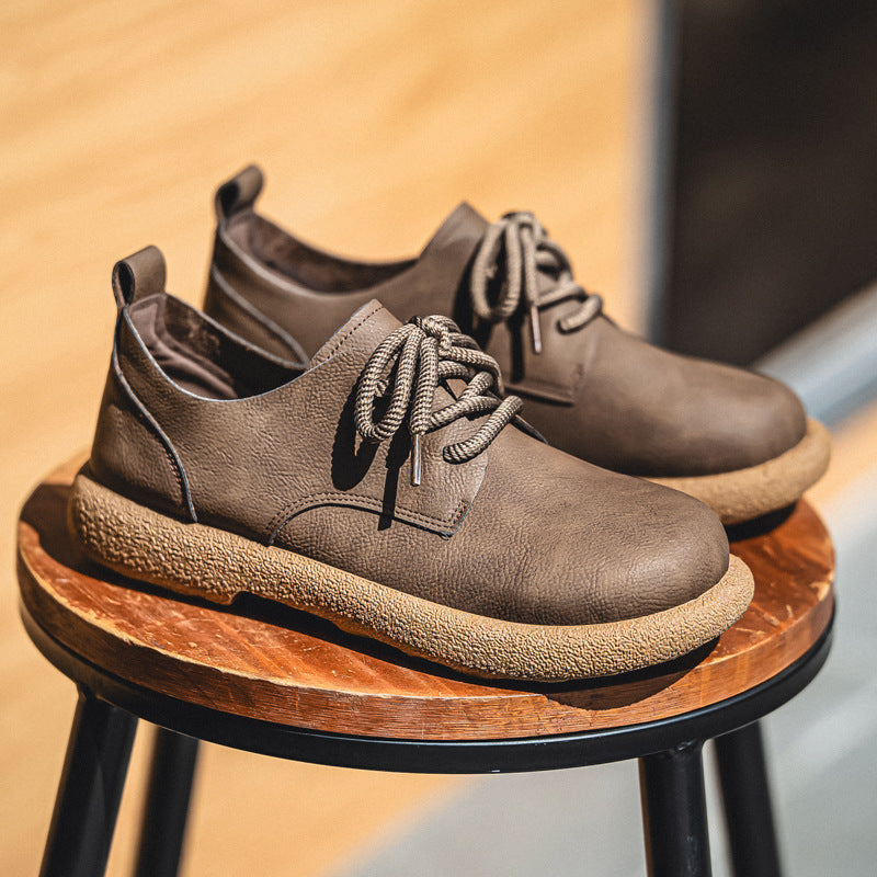 🔥Περιορισμένης διάρκειας έκπτωση 50%! 👞Χειροποίητες μπότες υψηλής ποιότητας. Άνετες, αντιολισθητικές και ανθεκτικές. Ο φαρδύς σχεδιασμός μειώνει την πίεση στο πόδι. Οικολογική πιστοποίηση.